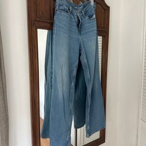 Old Navy Wide baggy wide leg Jean — Classic Blue Women's Jeans